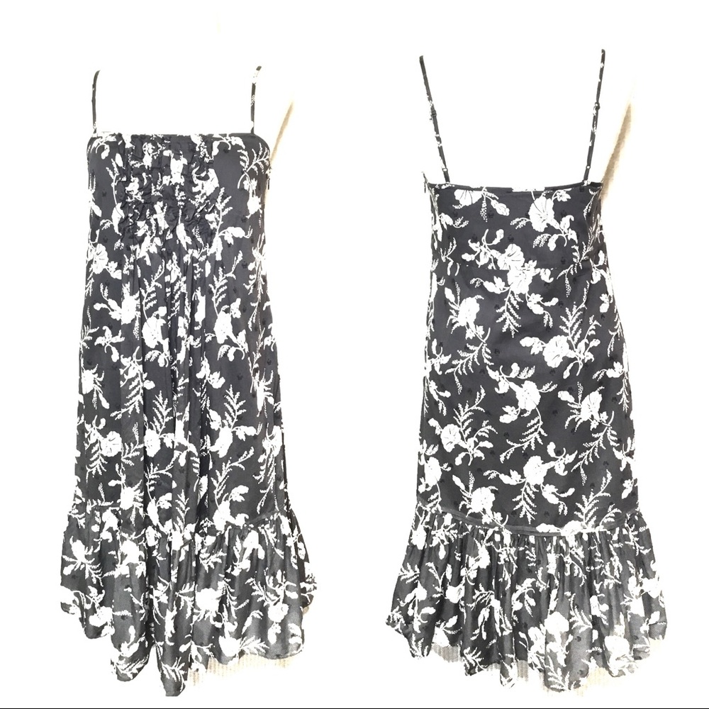 GAP VINTAGE SPAGHETTI STRAP SUNDRESS RUFFLED BUST